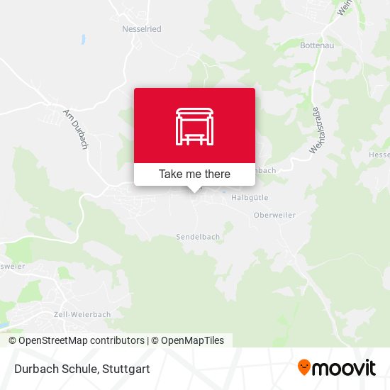 Durbach Schule map