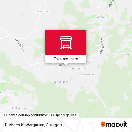 Durbach Kindergarten map