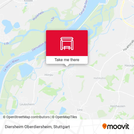 Карта Diersheim Oberdiersheim