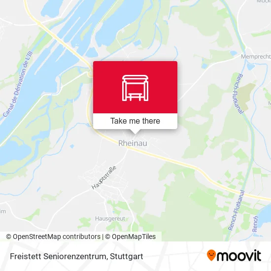 Карта Freistett Seniorenzentrum