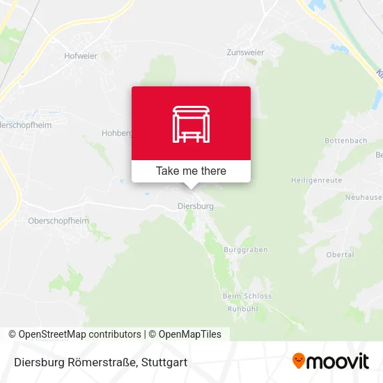 Карта Diersburg Römerstraße