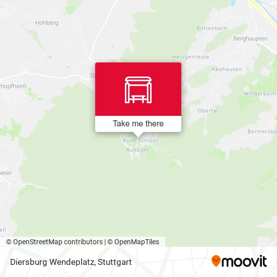 Карта Diersburg Wendeplatz