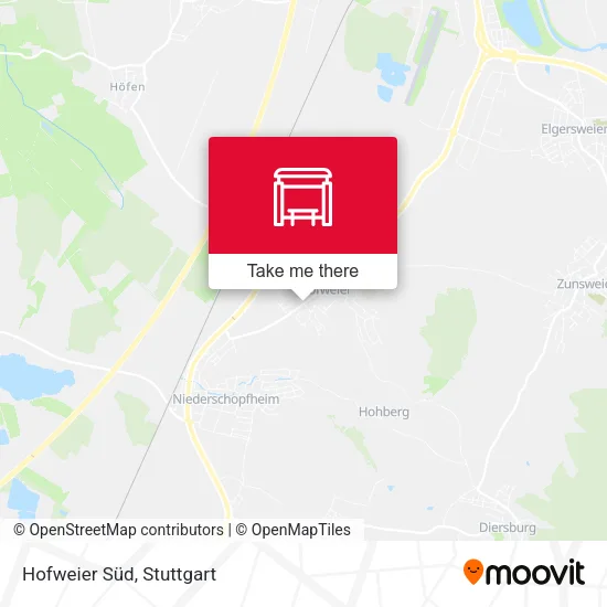 Карта Hofweier Süd