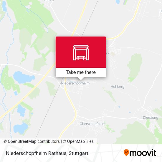 Niederschopfheim Rathaus map