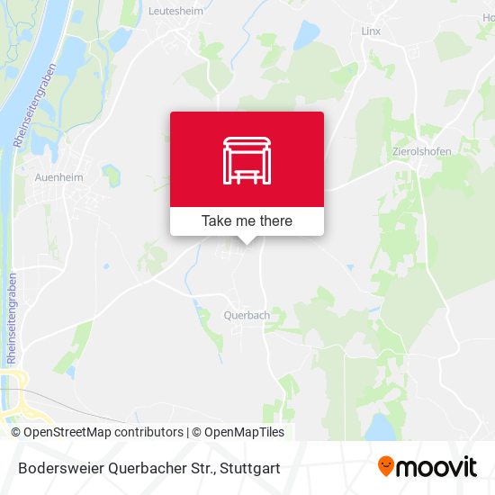 Bodersweier Querbacher Str. map