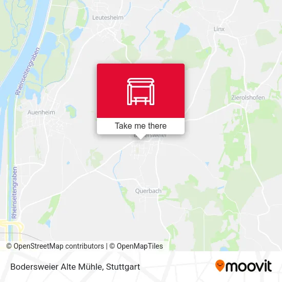 Карта Bodersweier Alte Mühle