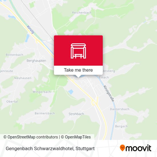 Gengenbach Schwarzwaldhotel map