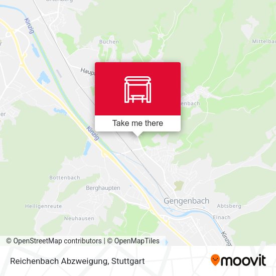Reichenbach Abzweigung map