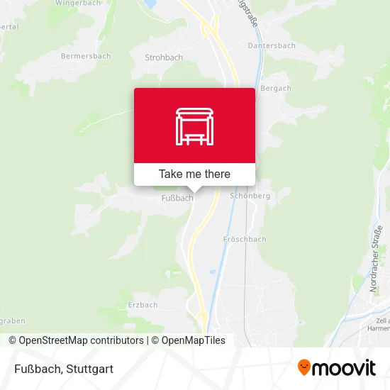 Карта Fußbach