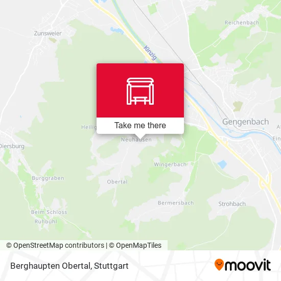 Карта Berghaupten Obertal