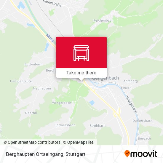 Berghaupten Ortseingang map