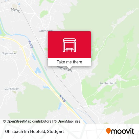 Карта Ohlsbach Im Hubfeld