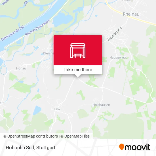 Карта Hohbühn Süd