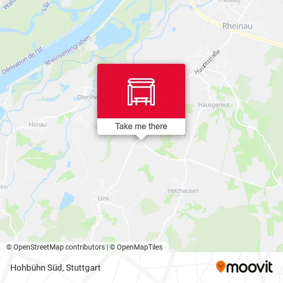 Карта Hohbühn Süd