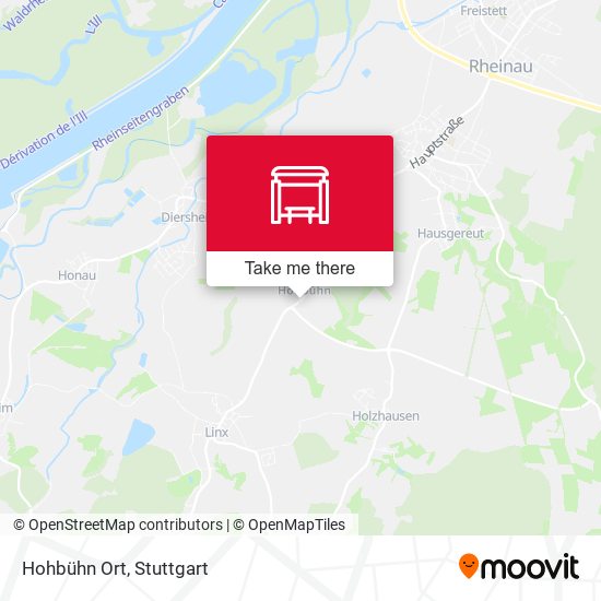 Карта Hohbühn Ort