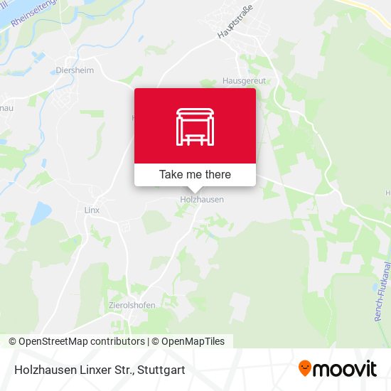 Карта Holzhausen Linxer Str.