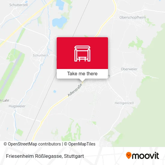 Карта Friesenheim Rößlegasse