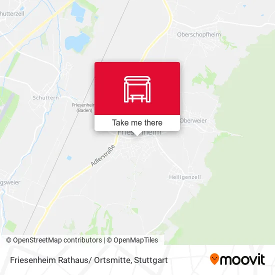 Карта Friesenheim Rathaus/ Ortsmitte