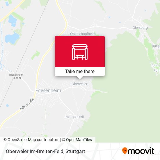 Карта Oberweier Im-Breiten-Feld