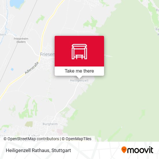Heiligenzell Rathaus map