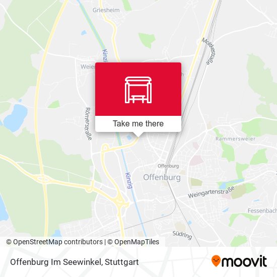 Offenburg Im Seewinkel map