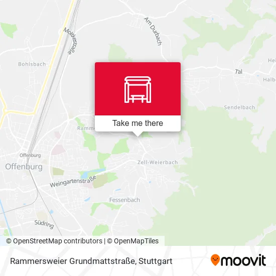 Карта Rammersweier Grundmattstraße