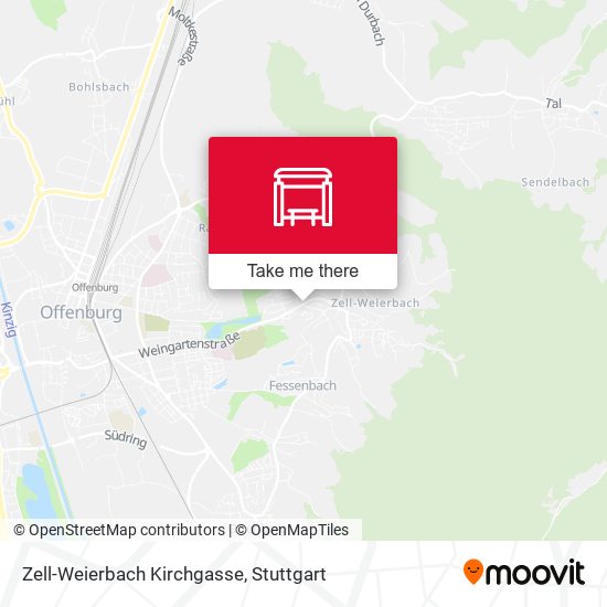 Карта Zell-Weierbach Kirchgasse