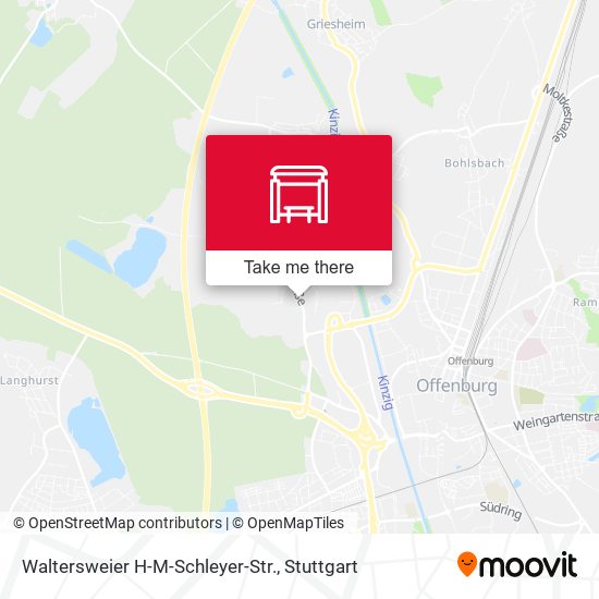 Карта Waltersweier H-M-Schleyer-Str.