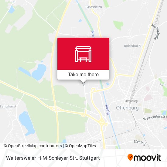 Карта Waltersweier H-M-Schleyer-Str.
