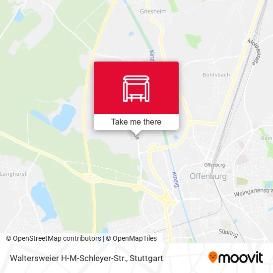 Карта Waltersweier H-M-Schleyer-Str.