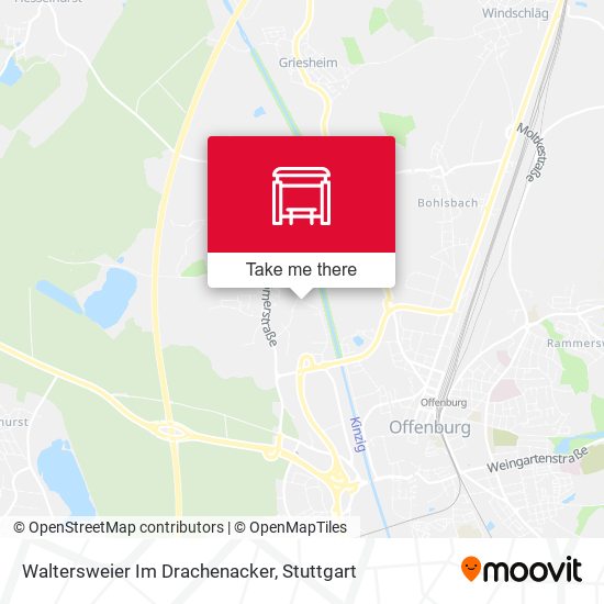 Карта Waltersweier Im Drachenacker