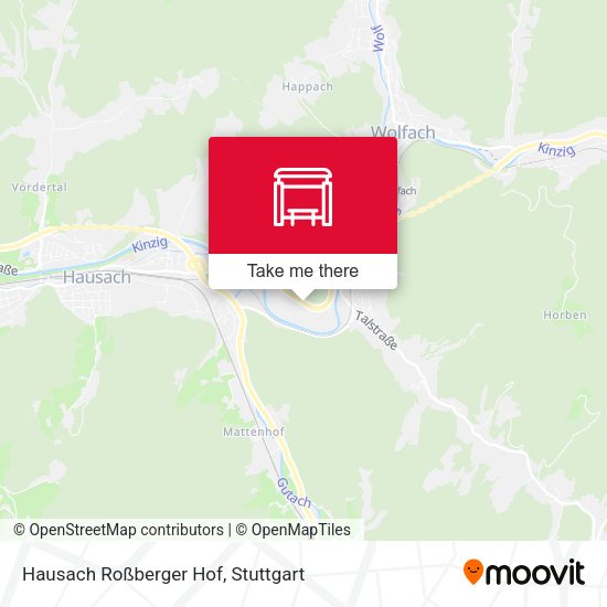 Hausach Roßberger Hof map
