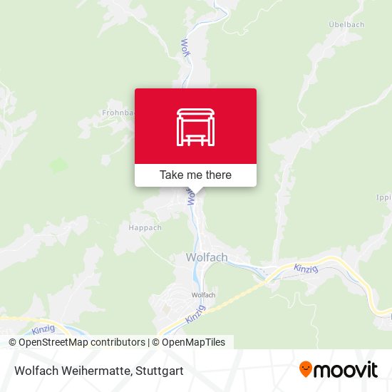 Карта Wolfach Weihermatte