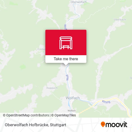 Oberwolfach Hofbrücke map