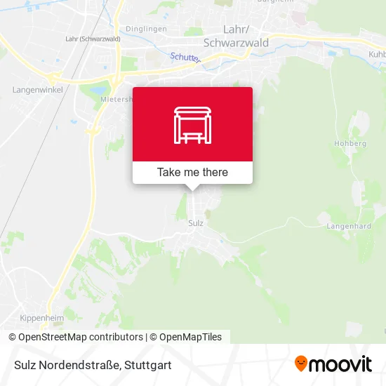 Карта Sulz Nordendstraße