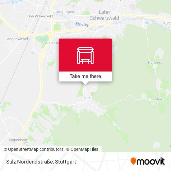 Sulz Nordendstraße map