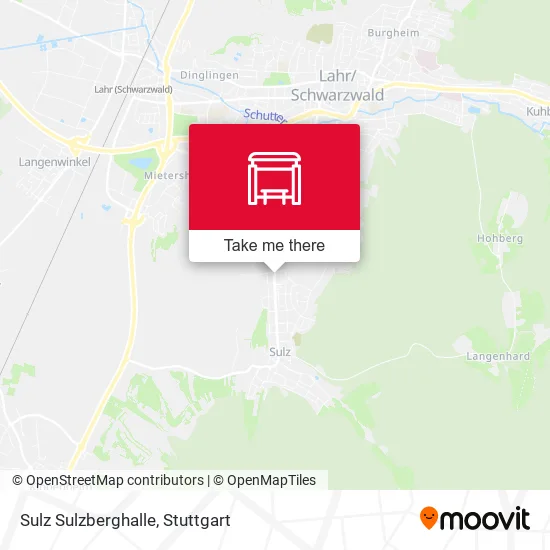 Карта Sulz Sulzberghalle