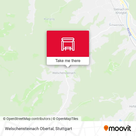 Карта Welschensteinach Obertal