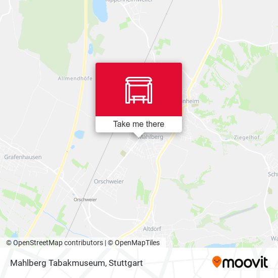 Mahlberg Tabakmuseum map