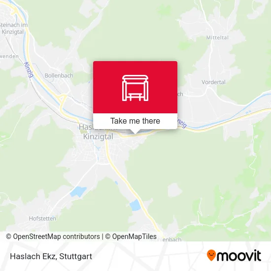 Карта Haslach Ekz