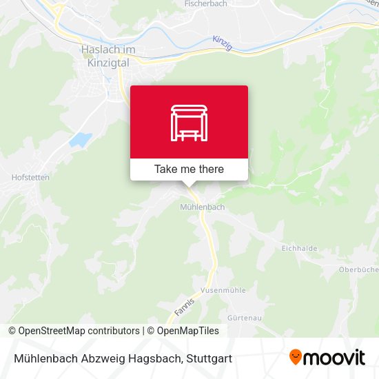 Карта Mühlenbach Abzweig Hagsbach