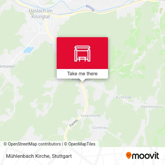 Mühlenbach Kirche map