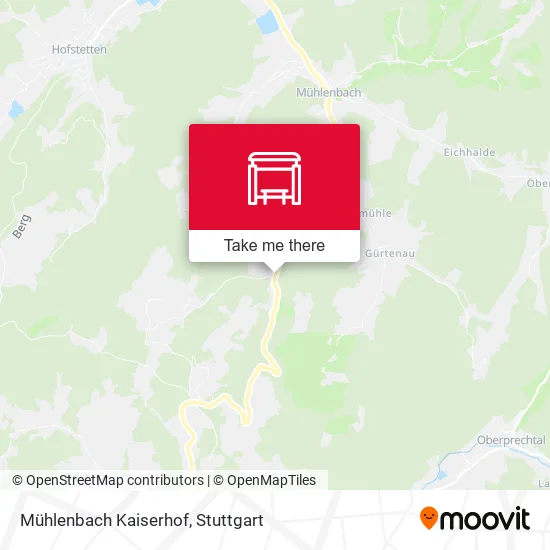 Mühlenbach Kaiserhof map
