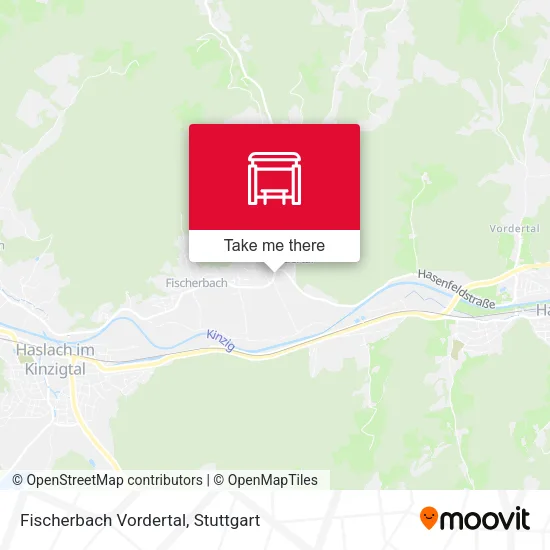 Карта Fischerbach Vordertal