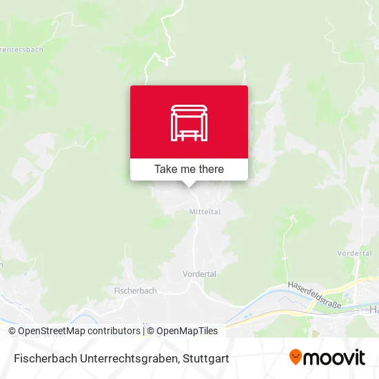 Карта Fischerbach Unterrechtsgraben