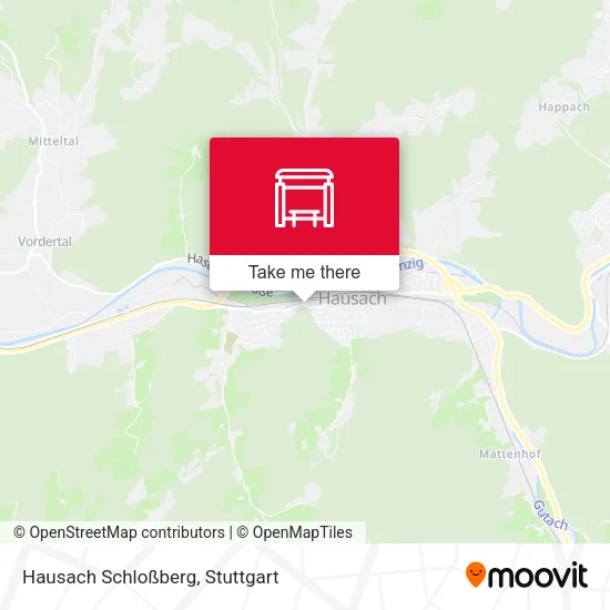 Карта Hausach Schloßberg