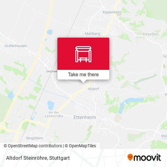 Altdorf Steinröhre map