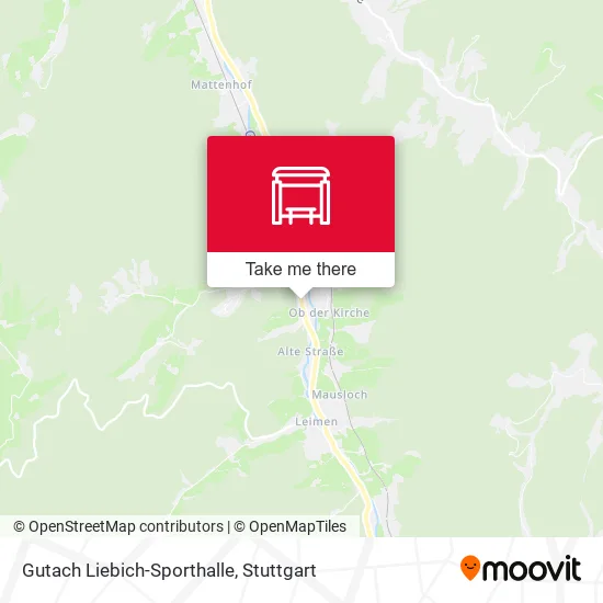 Карта Gutach Liebich-Sporthalle