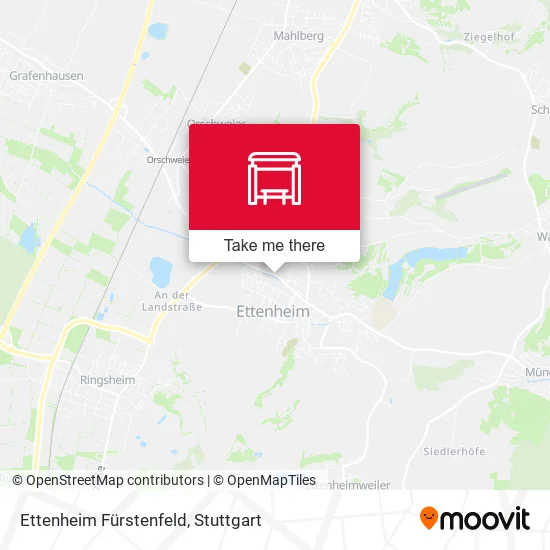 Карта Ettenheim Fürstenfeld