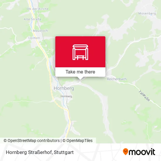 Карта Hornberg Straßerhof